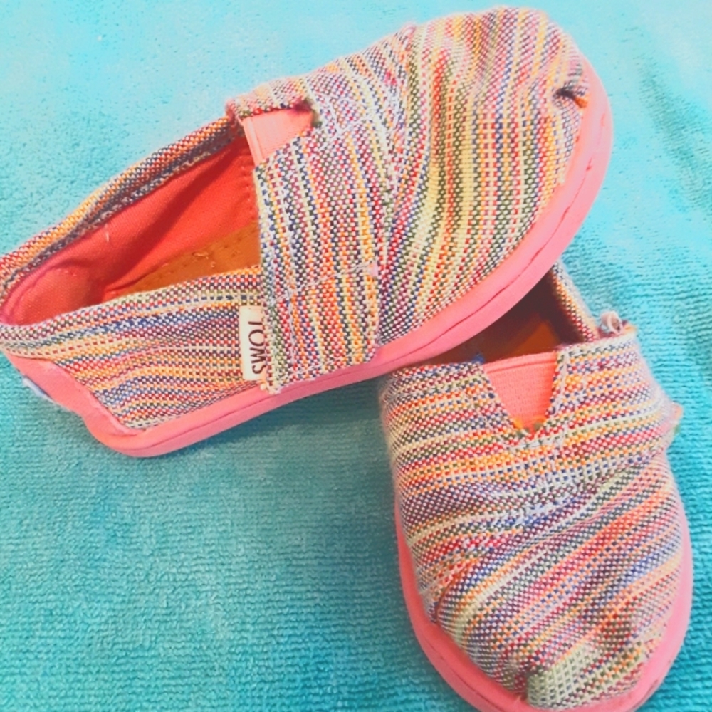 Tom's Alpargata Multicolored sz 5